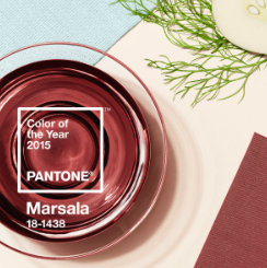 Working with Marsala – 2015 Pantone Colour of the Year